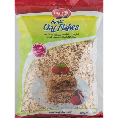 Picture of YUKA CEREALS OATS FLAKES MEDIUM 500GR